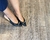 Mule Slingback Couro Preto Cecconello - Atara Concept