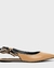 Sapatilha Slingback Laço Bicolor Carrano na internet