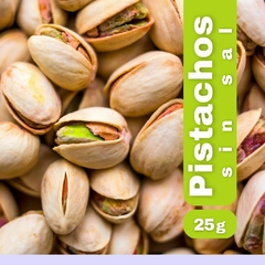Pistachos sin sal