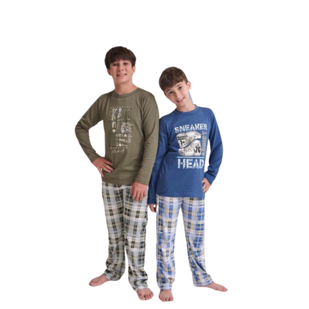 Pijama De Nene Manga Larga Mijal Art. 7761