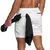 Imagem do Shorts Masculino 2 em 1 Running Fitness Academia Com Bolso e suporte para Camisa