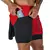 Shorts Masculino 2 em 1 Running Fitness Academia Com Bolso e suporte para Camisa - loja online