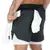 Imagem do Shorts Masculino 2 em 1 Running Fitness Academia Com Bolso e suporte para Camisa