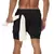 Shorts Masculino 2 em 1 Running Fitness Academia Com Bolso e suporte para Camisa - Movetivity GP