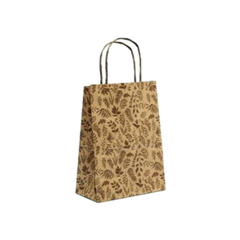 Sacolas Kraft estampada Alca torcida 2005 Flowers G - comprar online