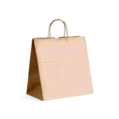 Sacolas Kraft Lisas Delivery 35X32X26 2051 K - comprar online
