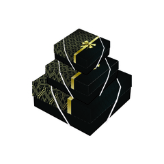 Caixa Quadrada neutra ouro 055 - comprar online