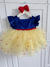 Vestido Branca de Neve pérolas