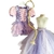 VESTIDO RAPUNZEL 2 em 1
