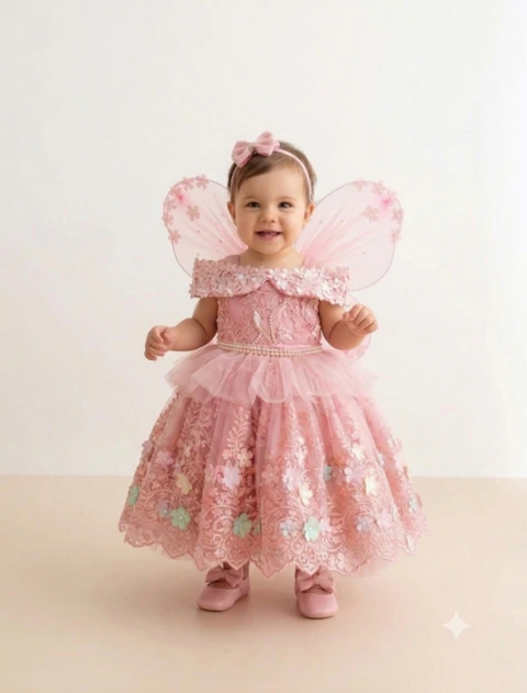 VESTIDO JARDIM DAS ROSAS COMPLETO - comprar online
