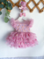 VES﻿TIDO TUTU CIRCO ROSA