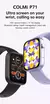 Imagem do Smartwatch para homens e mulheres, chamada por voz, monitoramento de s