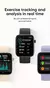 Smartwatch para homens e mulheres, chamada por voz, monitoramento de s