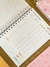 Agenda Datada - Mármore Lilás e Azul - loja online