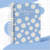 Agenda Datada - Floral Minimalista Azul