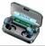 Auriculares in-ear gamer inalámbricos TWS F9-5 BTH-F9-5 negro con luz LED - comprar online