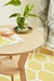 Mesa Lateral Auxiliar Melamina Color Roble - comprar online