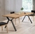 Mesa Comedor Base Hierro Cruz - comprar online
