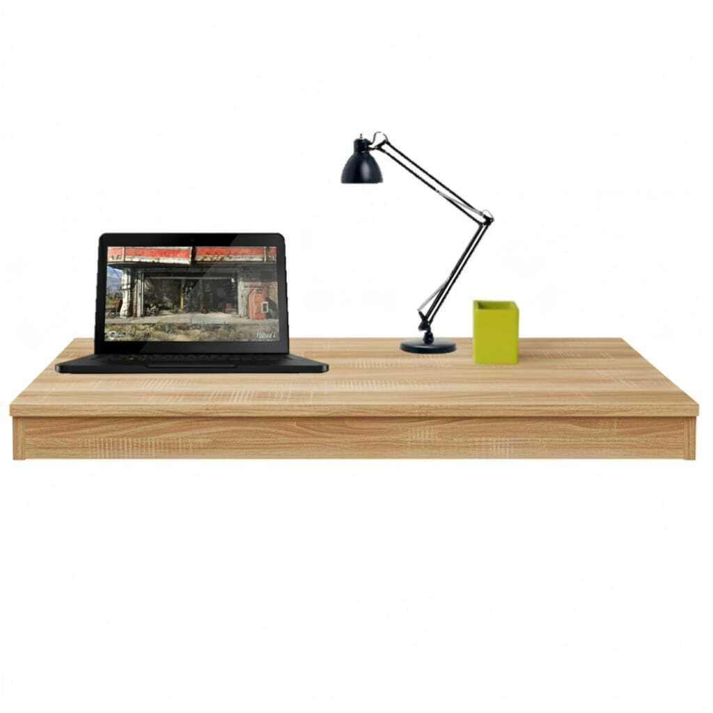 Escritorio Flotante Enchapado C/1 Cajon