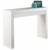 Mesa De Arrime Dressoire Laqueada Blanca 100x30 Con 2 Cajones