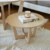 Mesa Redonda Ratona 70cm Escandinavo - comprar online