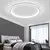 Lustre de Teto LED Moderno Simples Redondo - ZenLar