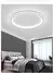 Lustre de Teto LED Moderno Simples Redondo - loja online