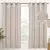 Cortinas para Casa de Linho Natural, Tule Divisório, Conjunto de Cortinas Luxo - loja online