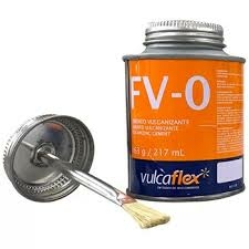 COLA CIMENTO BRANCA FV-0 LATA 163G VULCAFLEX