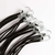 KIT COM 100 UN. EXTENSOR METAL 5MM 35CM PRETO (tradicional)