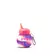 BOTELLITA UNICORNIO STARS VIOLETA SILICONA FLEXIBLE