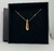 Colar Gota Banhado a Ouro 18k