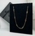 Colar Infantil 35cm Pedras Coloridas Banhado a Ouro 18k