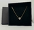 Colar Coração de Zircônia 8mm Banhado a Ouro 18k