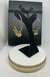 Brinco Argola Conchas Banhada a Ouro 18k