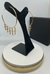 Brinco Argola com Cruz Banhada a Ouro 18k