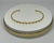 Bracelete Ondas Banhado a Ouro 18k