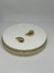 Brinco Gota Grande Banhado a Ouro 18k