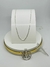 Corrente Cartier Cadeado 70 cm (Banho Prata 925) - comprar online