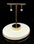 Brinco argola articulável 6X6 CRISTAL (Banho Ouro 18K) - comprar online