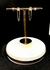 Brinco corrente Cristal com ponto de luz (Banho ouro 18K) - comprar online