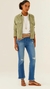 CALCA JEANS MINI FLARE COTONETE - comprar online