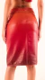 SAIA LÁPIS COURO ECO OMBRÉ MARROM/VRM/LARJ - Vr Moda Feminina