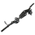 Estribo Pedal de Apoio Preto TITAN Reforcado (Tubo) C/ Protetor Motor - comprar online