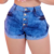 Bermuda Feminina Jeans Barra Dobrada Curta 4 Botões - Shop Liv Modas