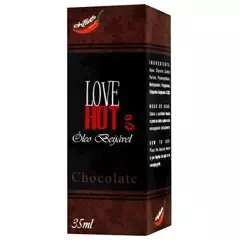 Óleo beijável para massagem - Love Hot - Chocolate - 35ml - Chillies na internet