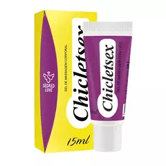 Gel de massagem - Chicletsex - 15ml - Segred Love - comprar online