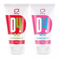 D4 - Lubrificante beijável - 60g - Sexy Fantasy