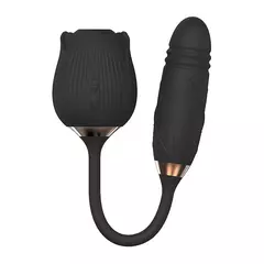 Sophie - Vibrador formato de rosa - 7 modos de vibração, vai e vem e 10 modos de pulsação - Sexy Import