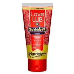 Love Lub - Sabores - Lubrificante Beijável - Bubbalove - 60g - La Pimienta - comprar online